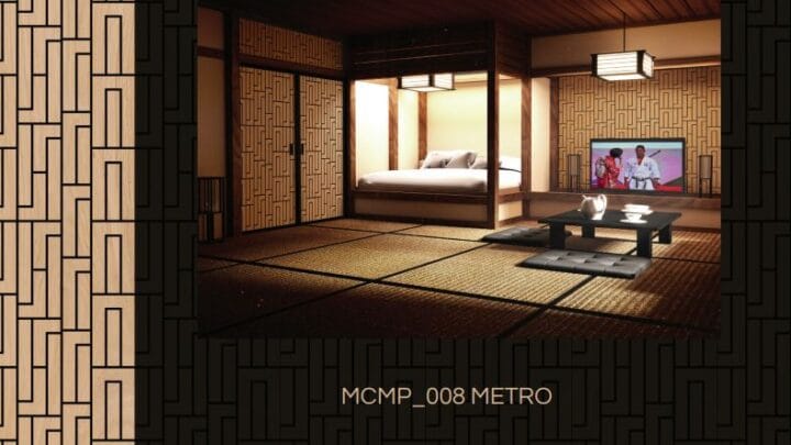 Panou Decorativ Furnir METRO