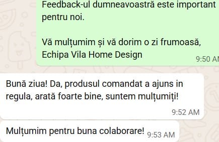 Recenzii Whatsapp Vila Home Design