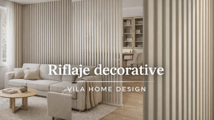 Riflaj Felm Decorativ Vila Home Design